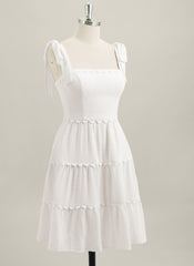 A-line Sleeveless Short Homecoming Dress