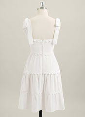 A-line Sleeveless Short Homecoming Dress