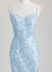 Bodycon Sweetheart Short Sequin Homecoming Dress With Sequins