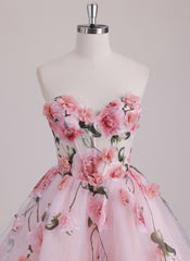Ball-Gown/Princess Sweetheart Short Dress
