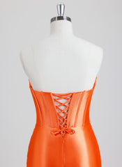 Sheath/Column Sweetheart Short Dress
