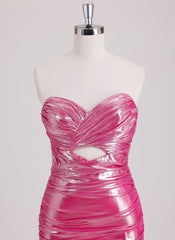 Sheath/Column Sweetheart Short Mini Dress