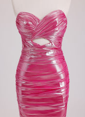 Sheath/Column Sweetheart Short Mini Dress