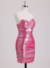 Sheath/Column Sweetheart Short Mini Dress