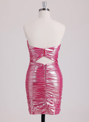 Sheath/Column Sweetheart Short Mini Dress