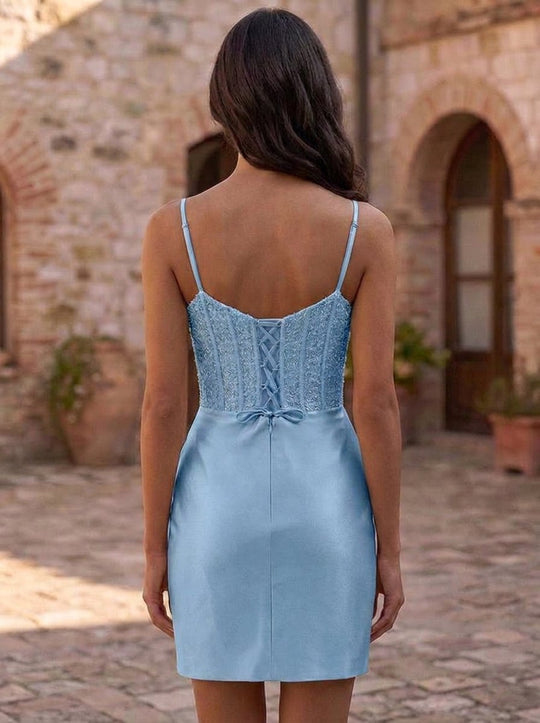Light-blue Back