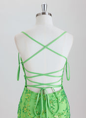 Sheath/Column Short Sequin Homecoming Dress With Sequins