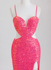Sheath/Column Short Sequin Homecoming Dress With Sequins