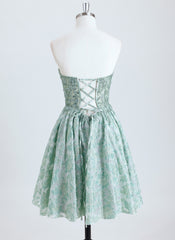 Ball-Gown/Princess Sweetheart Short Jacquard Homecoming Dress With Sequins Appliques Lace