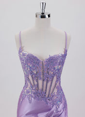 Sheath/Column Sleeveless Short Jersey Homecoming Dress With Sequins