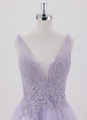 Ball-Gown/Princess Spaghetti Straps Short Tulle Homecoming Dress With Appliques Lace