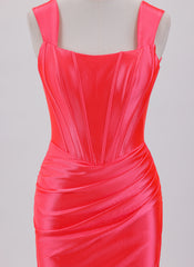 Sheath/Column Short Jersey Homecoming Dress With Pleated