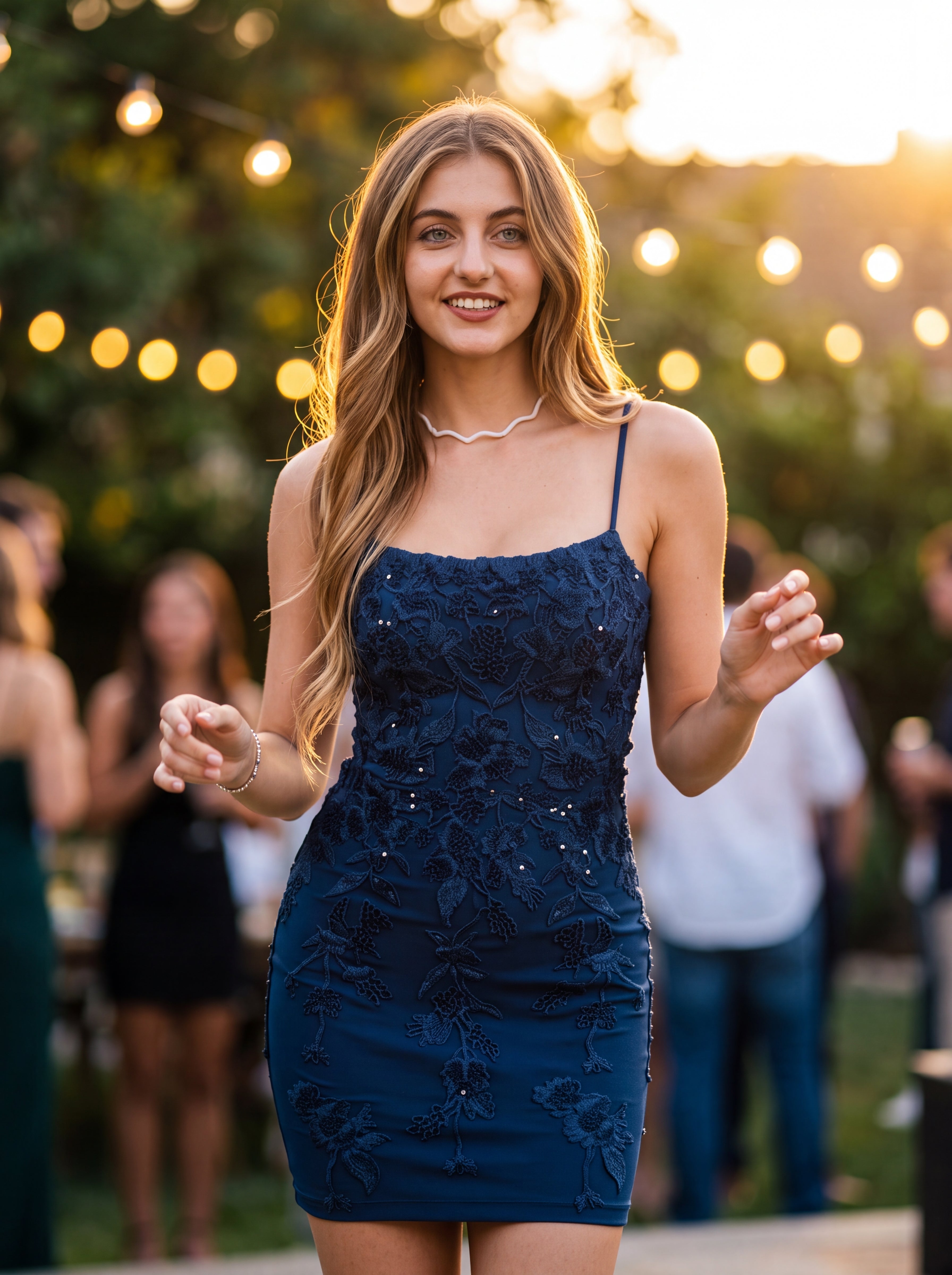 Sheath/Column Spaghetti Straps Short Lace Homecoming Dress With Sequins