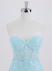 Sheath/Column Sleeveless Short Lace Homecoming Dress With Sequins