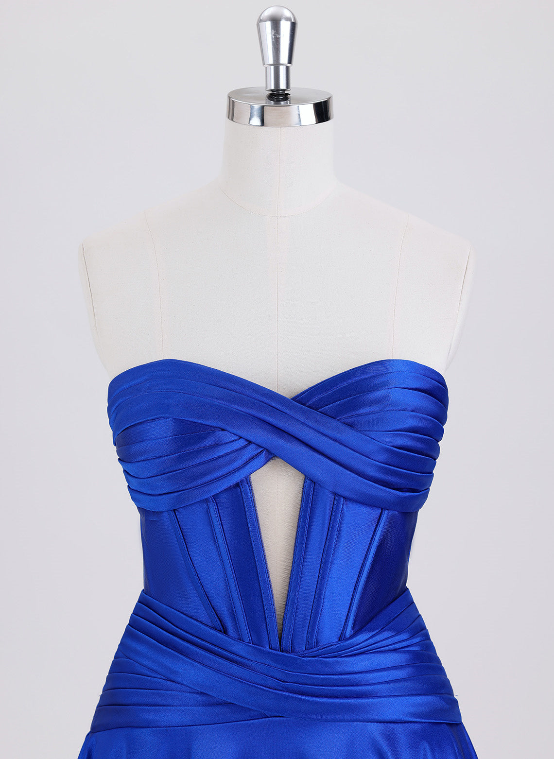 A-line Sleeveless Short Jersey Homecoming Dress With Pleated