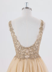 Ball-Gown/Princess Short Tulle Homecoming Dress With Rhinestone