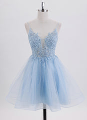 Ball-Gown/Princess Short Tulle Homecoming Dress With Rhinestone