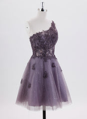 A-line Sleeveless Short Tulle Homecoming Dress With Sequins