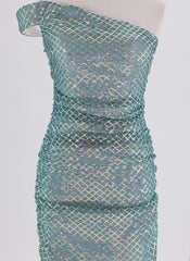 Sheath/Column Sleeveless Short Sequin Homecoming Dress With Sequins