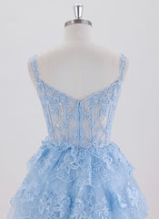Ball-Gown/Princess Short Homecoming Dress With Lace
