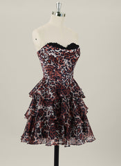 Ball-Gown/Princess Sleeveless Short Orangza Homecoming Dress With Pleated