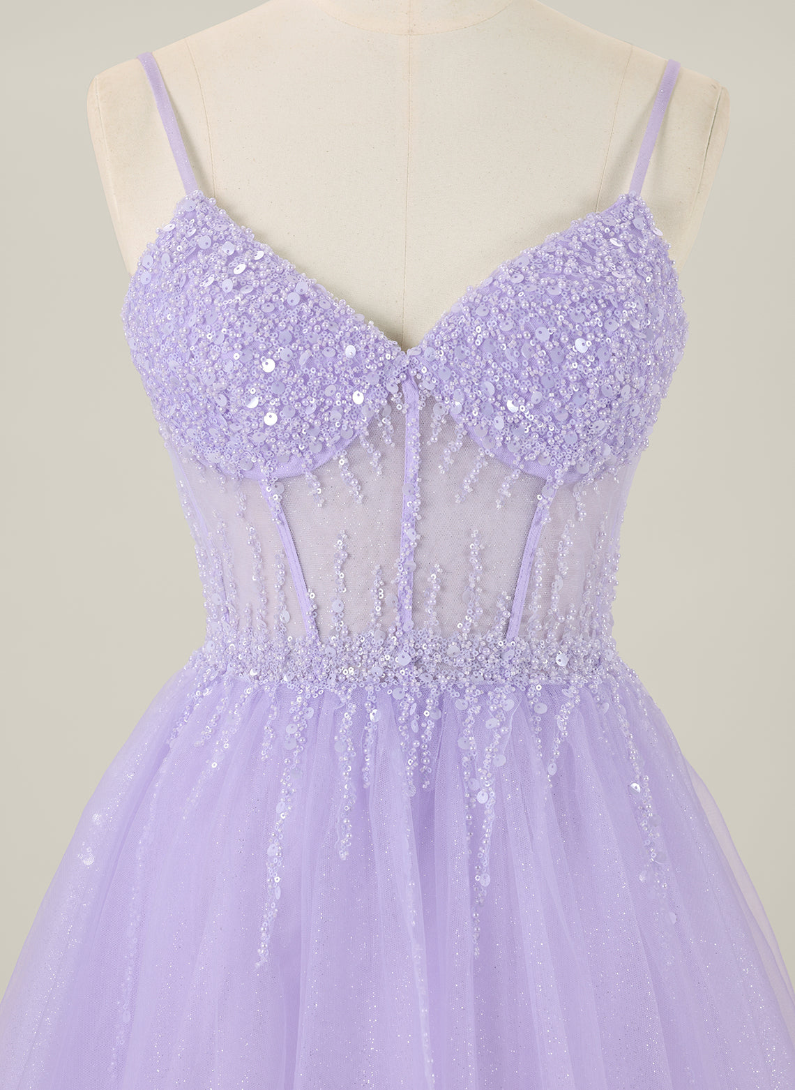 Ball-Gown/Princess Sleeveless Short Tulle Homecoming Dress