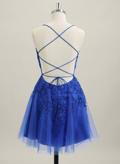 Ball-Gown/Princess Sleeveless Short Tulle Homecoming Dress With Rhinestone