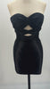 The Dark Feminine Rhinestone Cutout Mini | Prom & HoCo