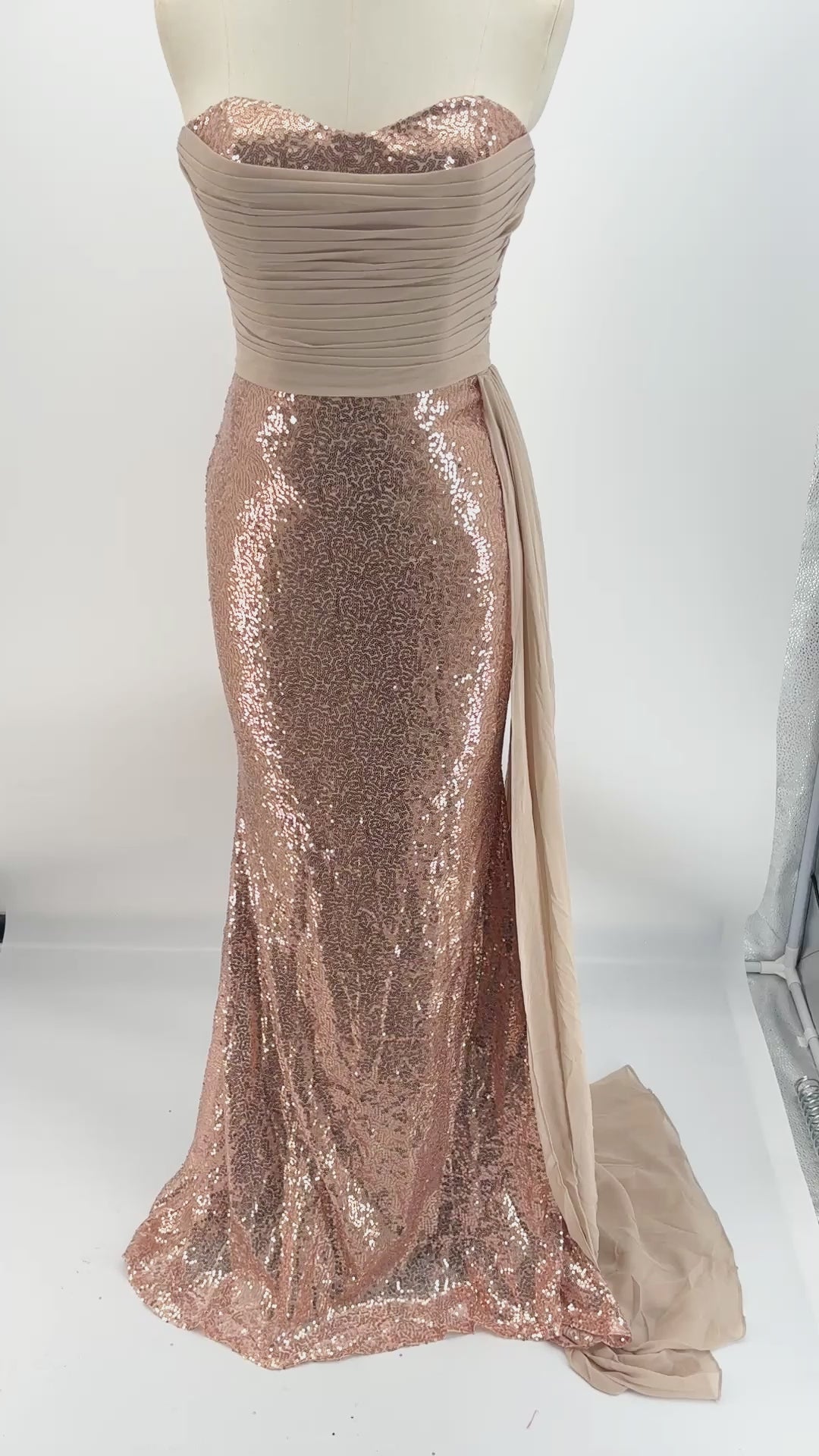 The Old Hollywood Sequin Mermaid Gown | Prom & Formal