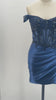 The Midnight Glam Embellished Corset Mini | HoCo & Party