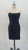 The It Girl Ruched Satin Bodycon Mini | HoCo & Party