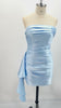 The Cloud Nine Ruched Satin Strapless Mini | Prom & HoCo