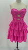 The Y2K Pop Princess Sparkle Cutout Tiered Mini | HoCo & Prom