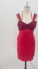 The Y2K Two-Tone Satin Lace-Up Mini | HoCo & Party